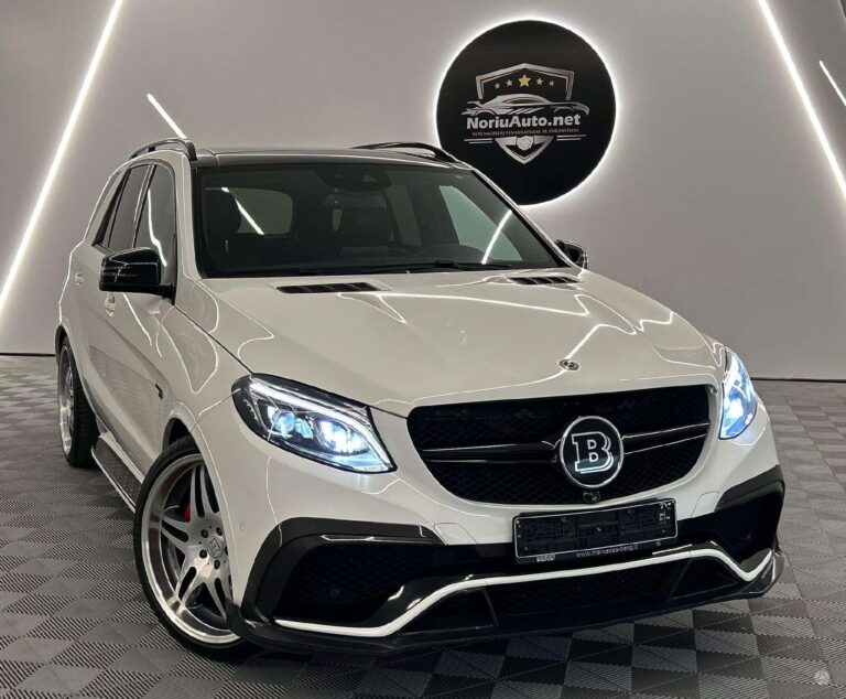 Mercedes-Benz GLE43 AMG 3.0 l., visureigis / krosoveris