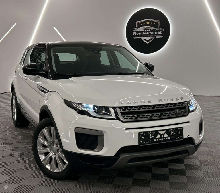 Land Rover Evoque 2.0 l., visureigis / krosoveris