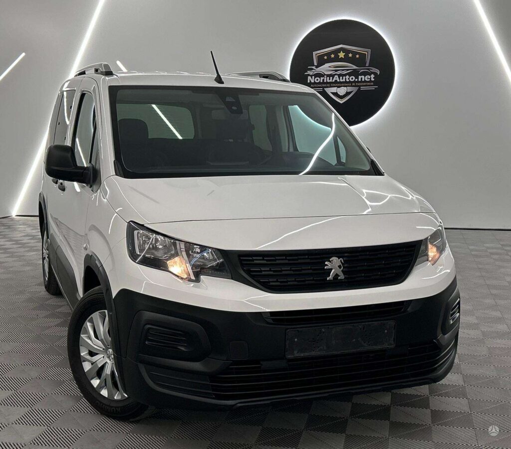 Peugeot Rifter 1.5 l., vienatūris