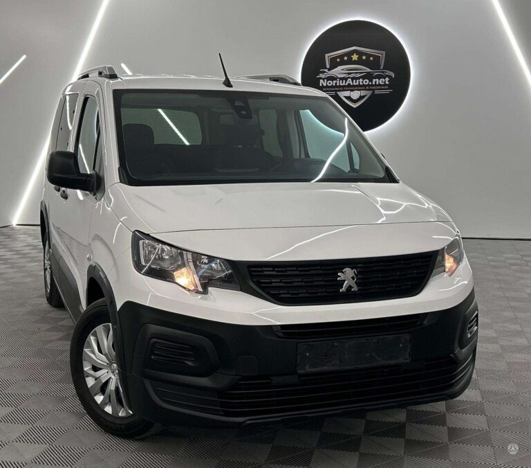 Peugeot Rifter 1.5 l., vienatūris