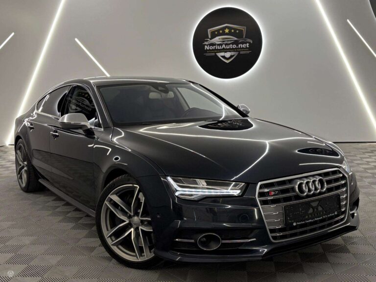 Audi S7 4.0 l., hečbekas