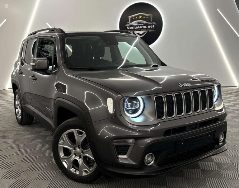Jeep Renegade 1.3 l., visureigis / krosoveris