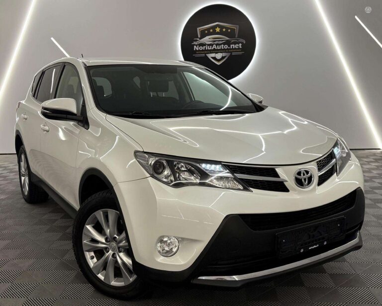 Toyota RAV4 2.2 l., visureigis / krosoveris