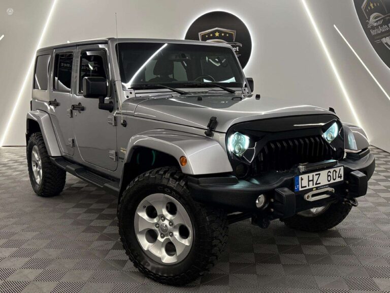 Jeep Wrangler 3.6 l., visureigis / krosoveris