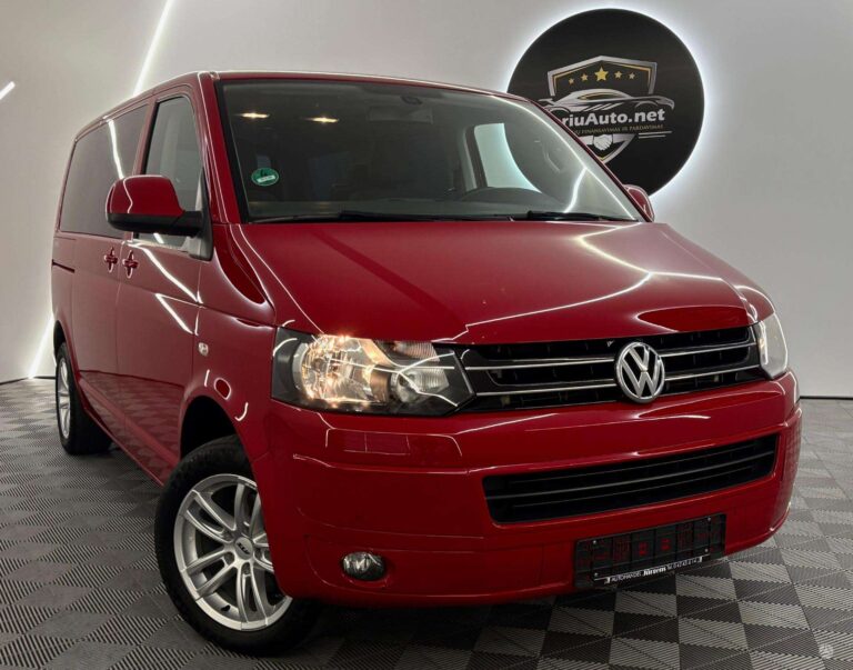 Volkswagen Multivan 2.0 l., keleivinis mikroautobusas