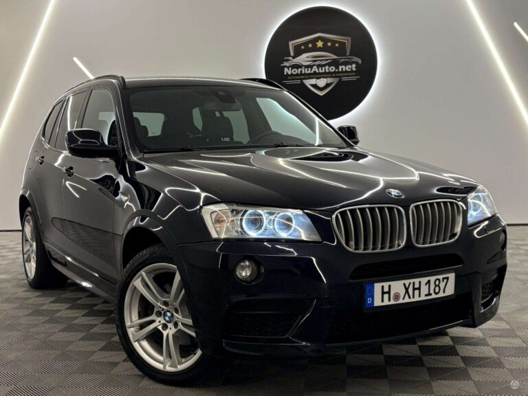 BMW X3 3.0 l., visureigis / krosoveris