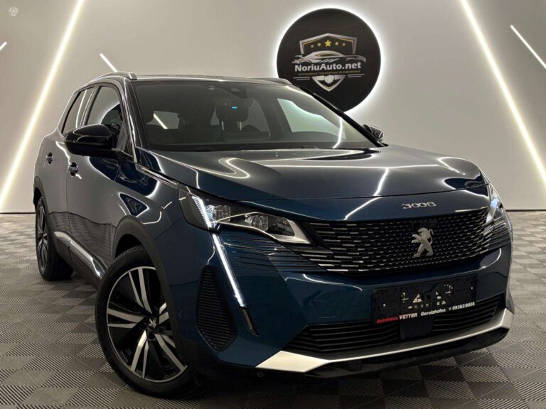 Peugeot 3008 1.6 l., visureigis / krosoveris