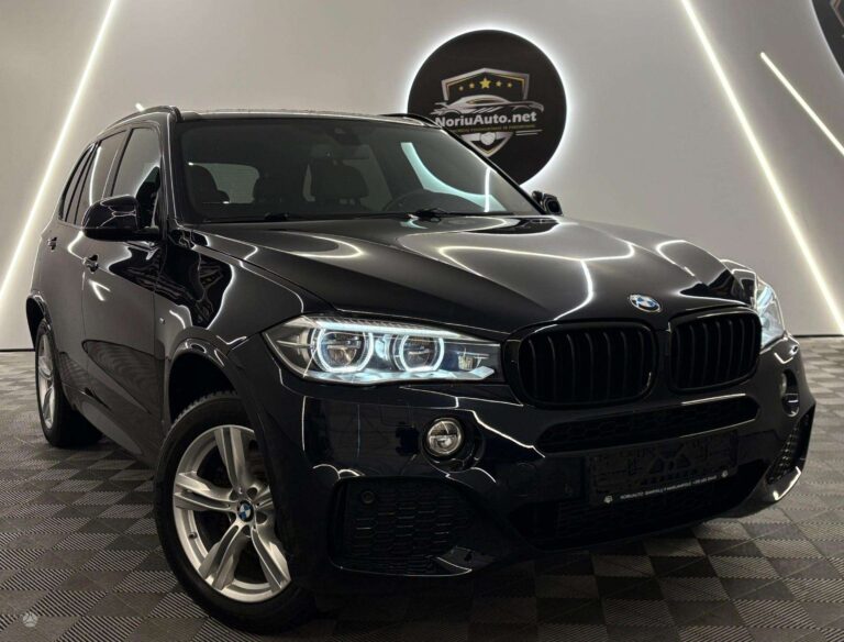BMW X5 3.0 l., visureigis / krosoveris