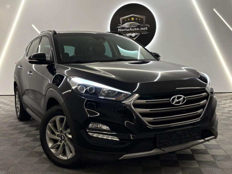 Hyundai Tucson 1.7 l., visureigis / krosoveris