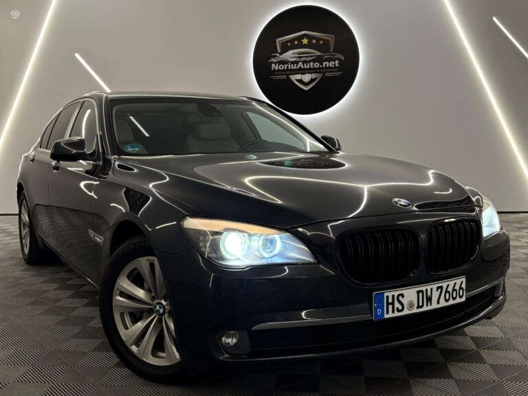 BMW 740 3.0 l., sedanas