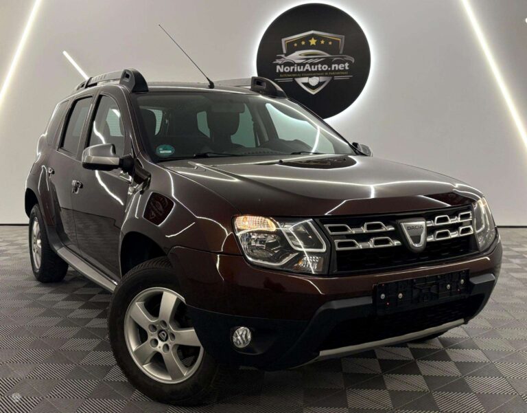 Dacia Duster 1.5 l., visureigis / krosoveris