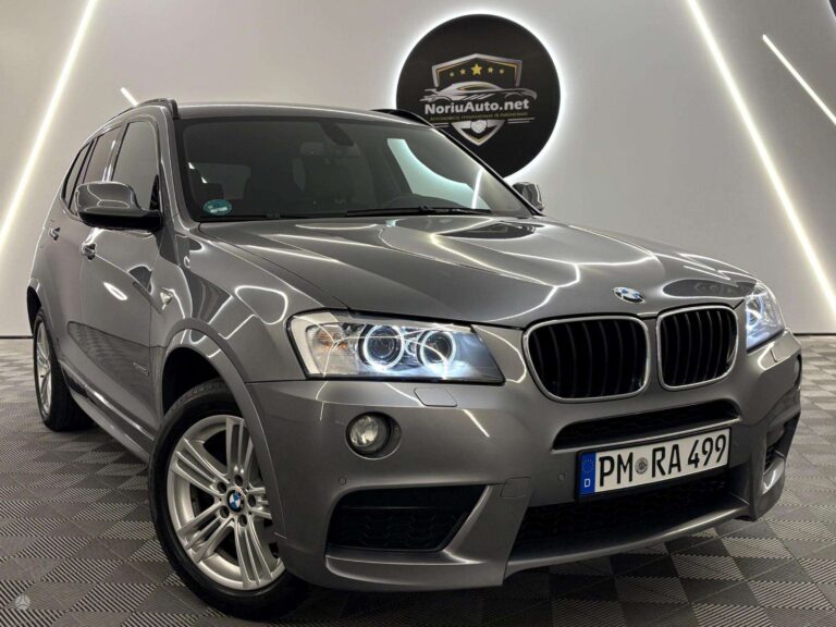 BMW X3 2.0 l., visureigis / krosoveris