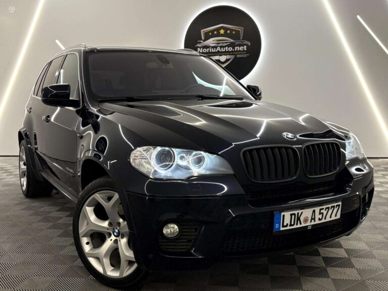 BMW X5 3.0 l., visureigis / krosoveris