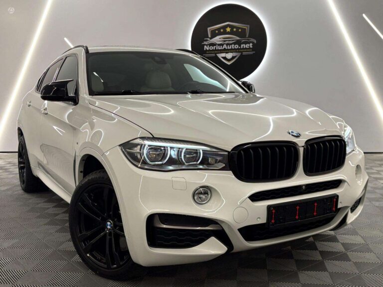 BMW X6 3.0 l., visureigis / krosoveris