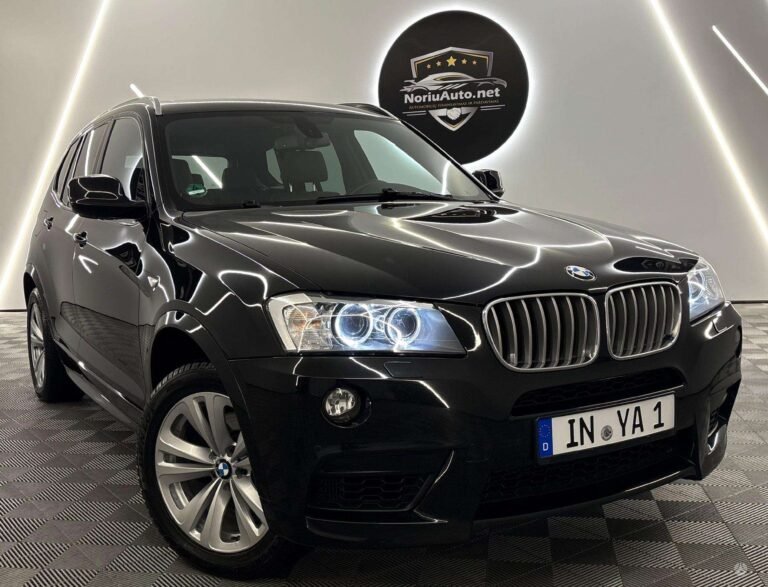 BMW X3 3.0 l., visureigis / krosoveris
