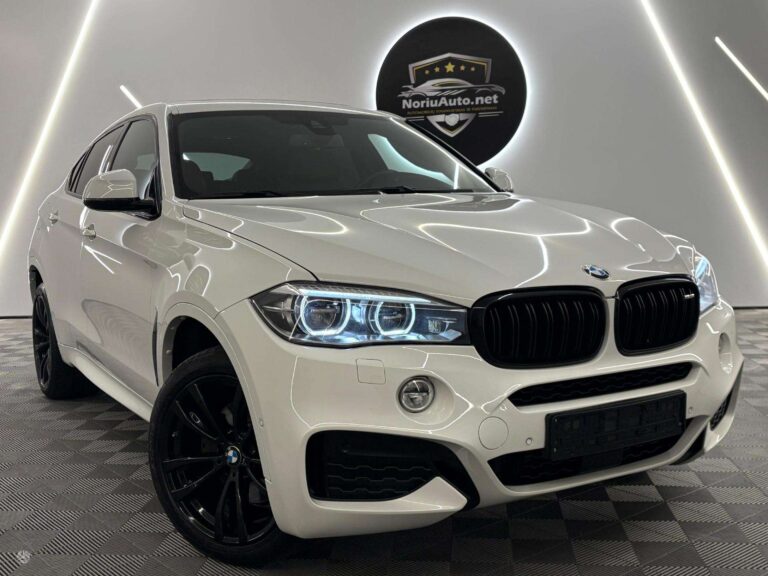 BMW X6 3.0 l., visureigis / krosoveris