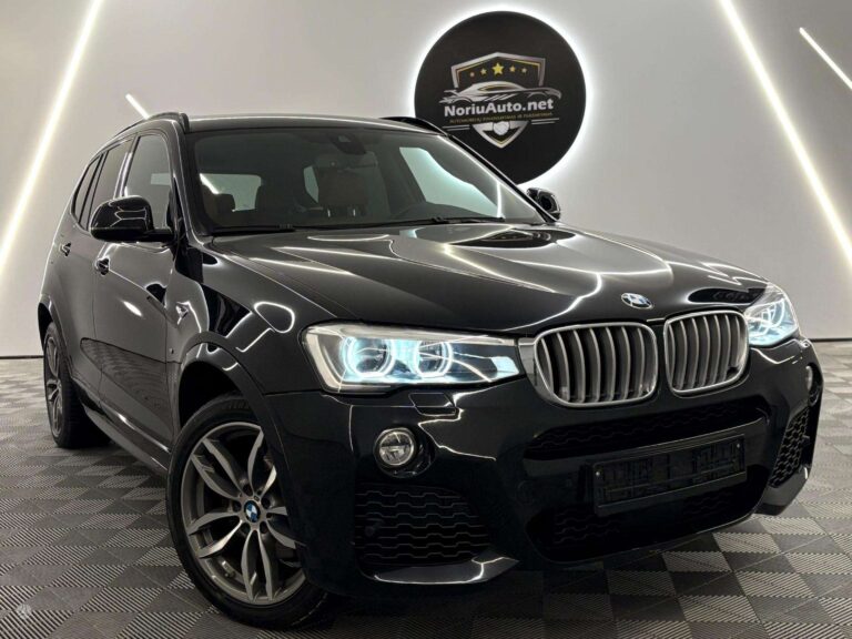 BMW X3 3.0 l., visureigis / krosoveris