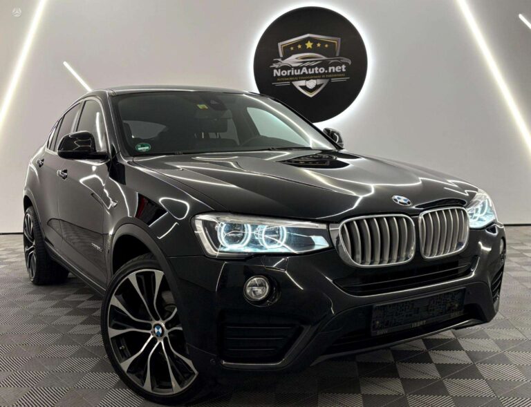 BMW X4 3.0 l., visureigis / krosoveris