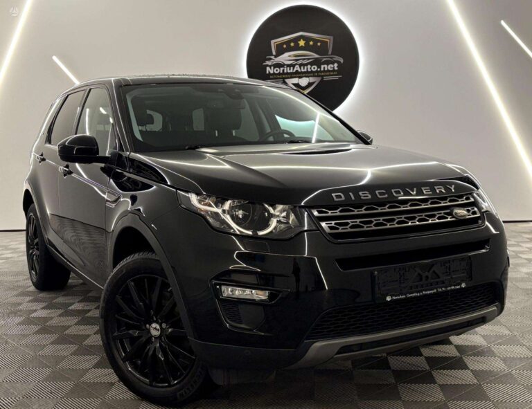 Land Rover Discovery Sport 2.2 l., visureigis / krosoveris