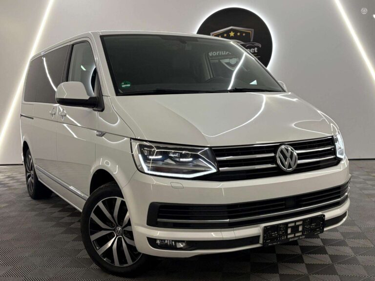 Volkswagen Multivan 2.0 l., keleivinis mikroautobusas