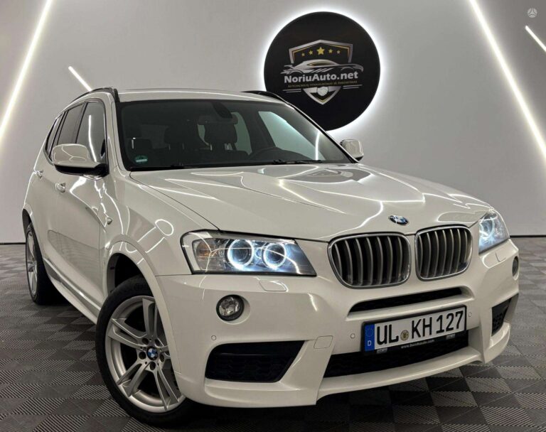 BMW X3 3.0 l., visureigis / krosoveris