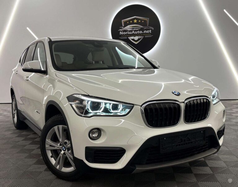 BMW X1 2.0 l., visureigis / krosoveris