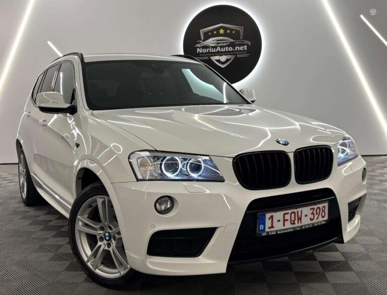 BMW X3 3.0 l., visureigis / krosoveris