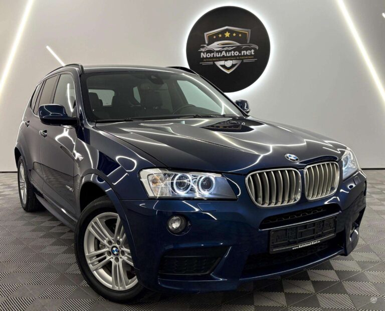 BMW X3 3.0 l., visureigis / krosoveris