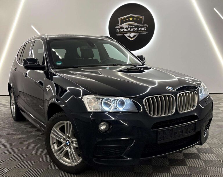 BMW X3 3.0 l., visureigis / krosoveris