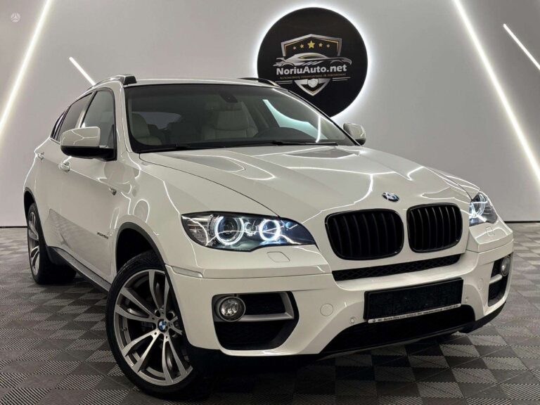 BMW X6 3.0 l., visureigis / krosoveris