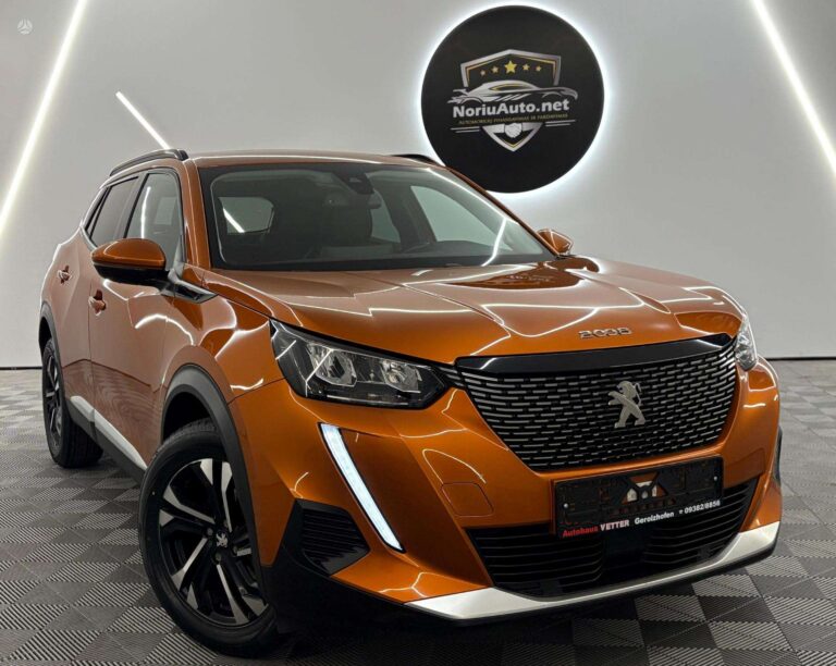 Peugeot 2008 1.2 l., visureigis / krosoveris