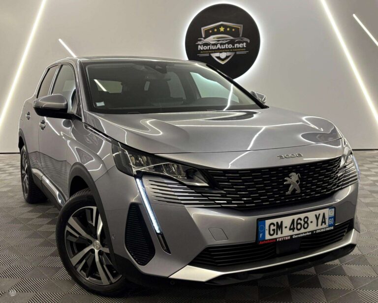 Peugeot 3008 1.2 l., visureigis / krosoveris