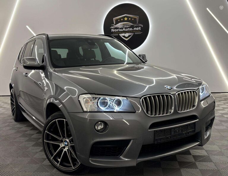 BMW X3 3.0 l., visureigis / krosoveris