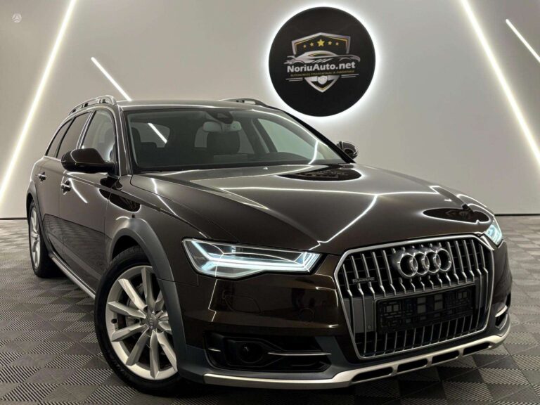 Audi A6 allroad 3.0 l., universalas