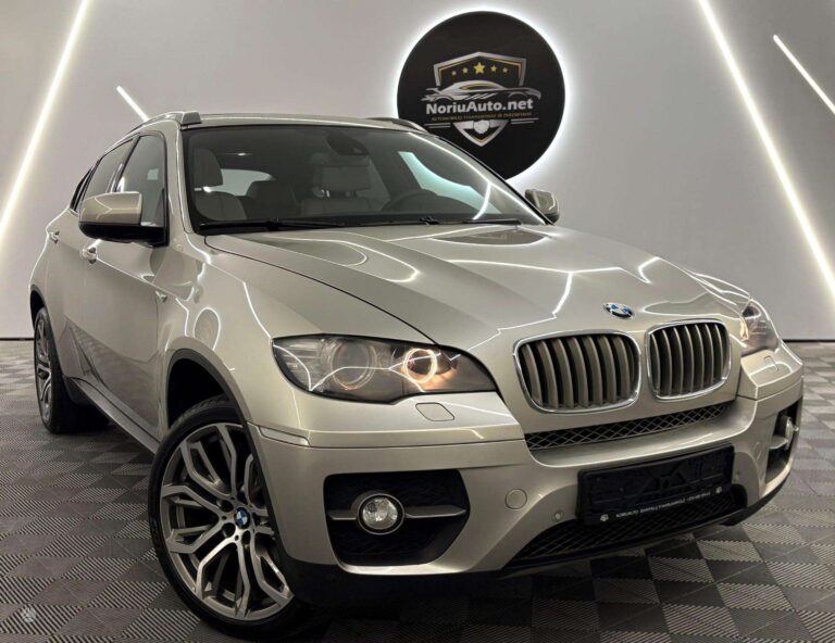BMW X6 3.0 l., visureigis / krosoveris