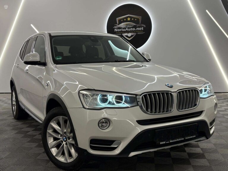 BMW X3 2.0 l., visureigis / krosoveris