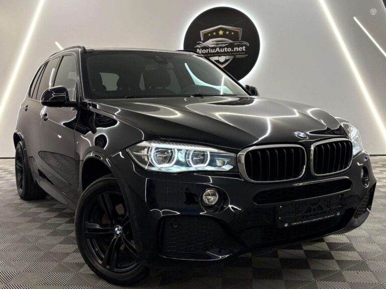 BMW X5 3.0 l., visureigis / krosoveris