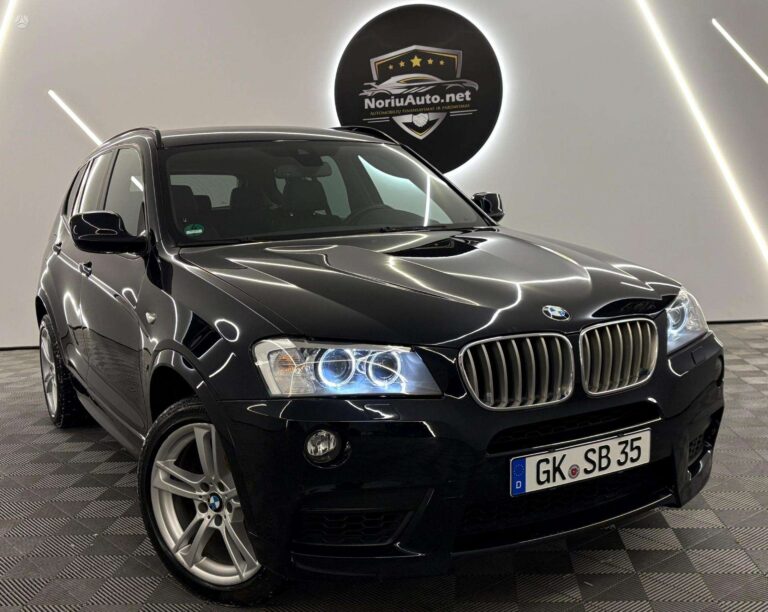 BMW X3 3.0 l., visureigis / krosoveris