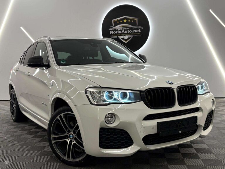 BMW X4 3.0 l., visureigis / krosoveris