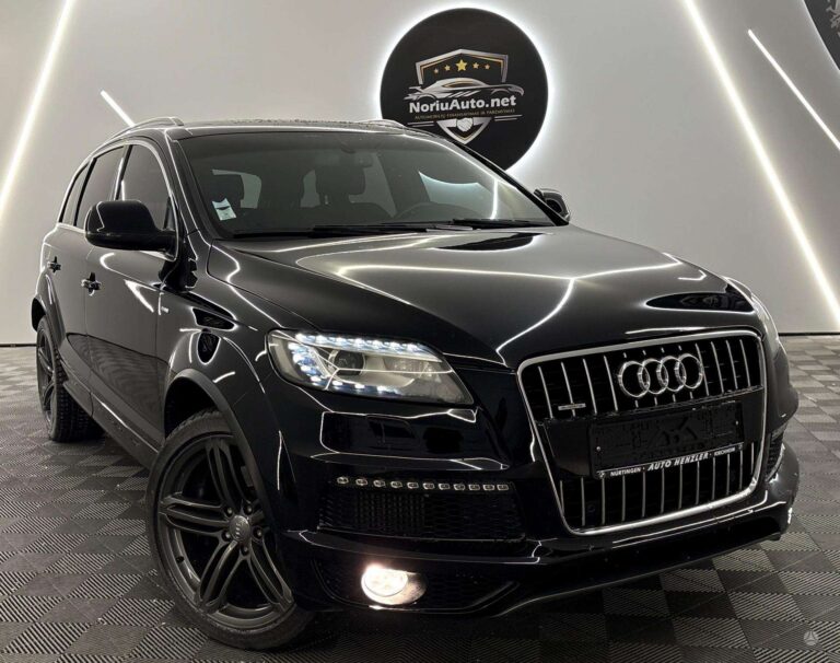 Audi Q7 3.0 l., visureigis / krosoveris
