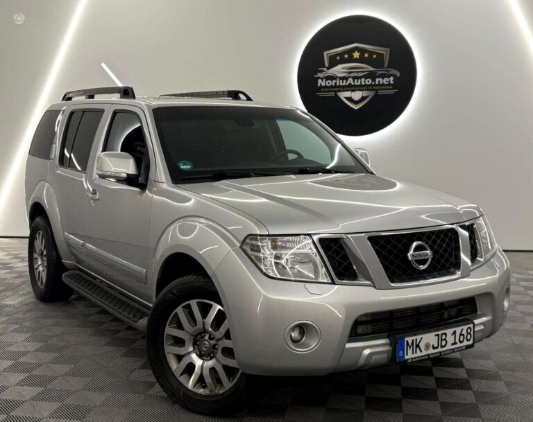 Nissan Pathfinder 3.0 l., visureigis / krosoveris