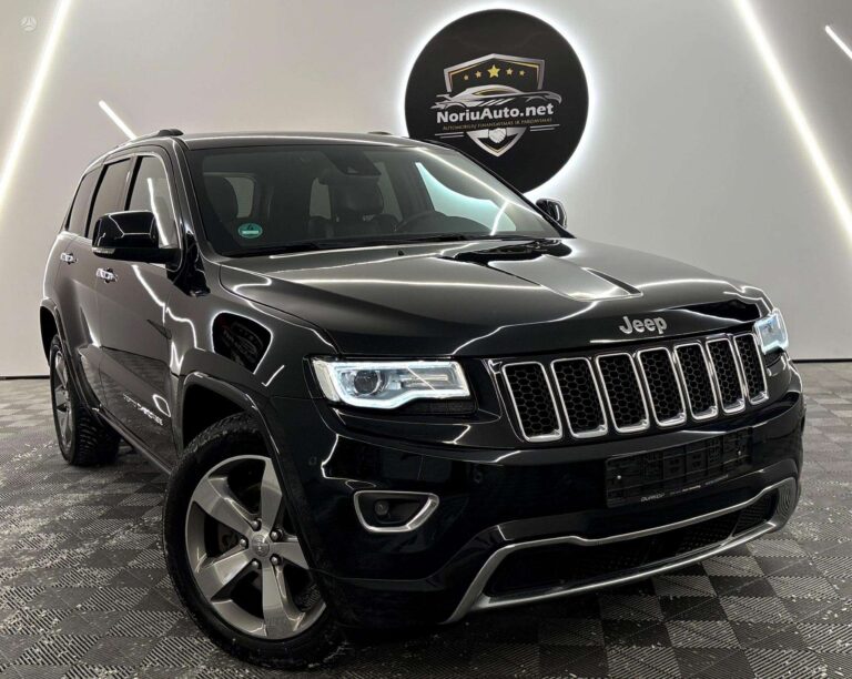 Jeep Grand Cherokee 3.0 l., visureigis / krosoveris