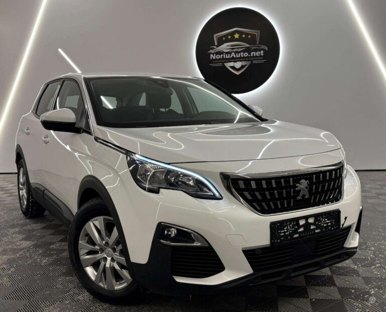 Peugeot 3008 1.6 l., visureigis / krosoveris