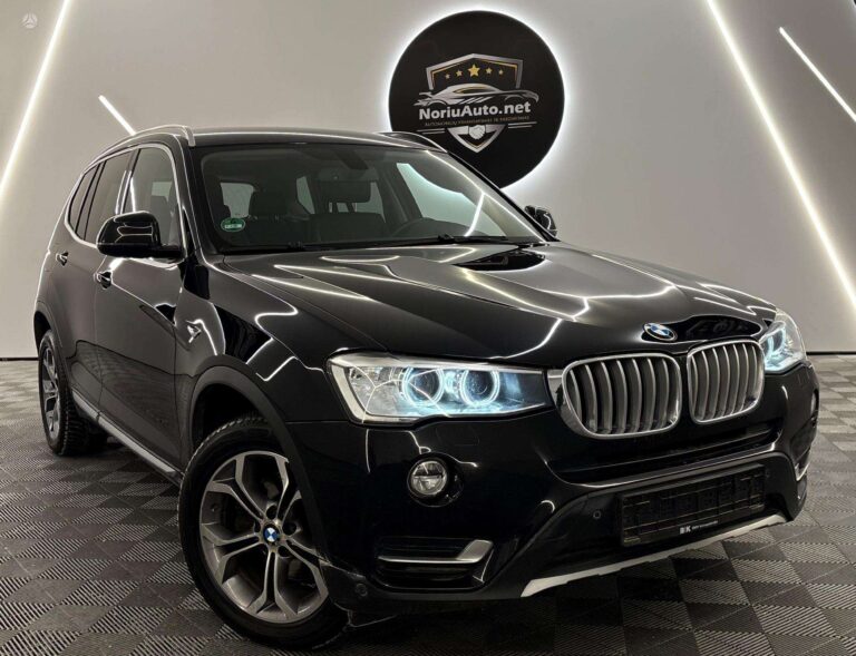 BMW X3 2.0 l., visureigis / krosoveris