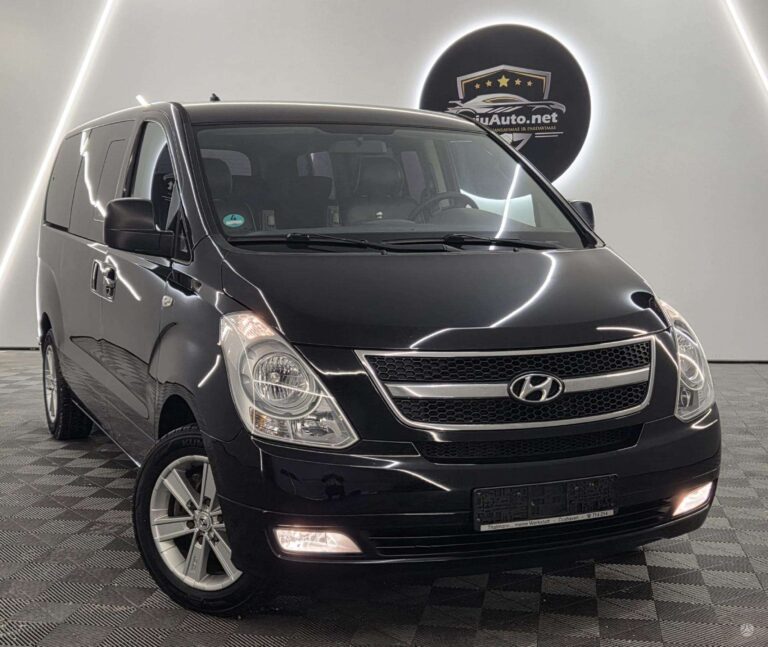Hyundai H1 2.5 l., keleivinis mikroautobusas