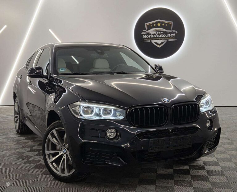 BMW X6 3.0 l., visureigis / krosoveris