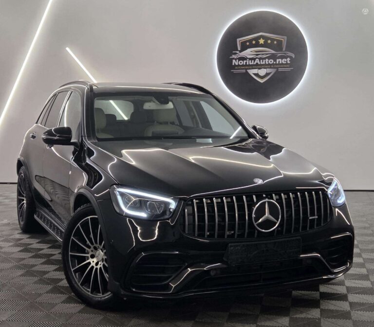 Mercedes-Benz GLC43 AMG 3.0 l., visureigis / krosoveris