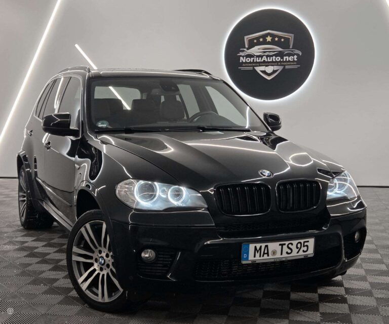 BMW X5 3.0 l., visureigis / krosoveris