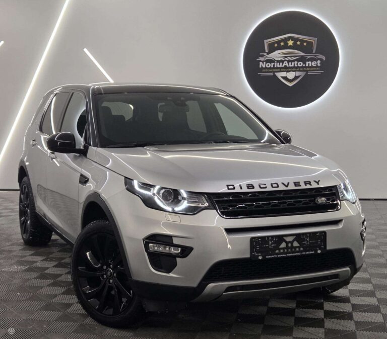 Land Rover Discovery Sport 2.0 l., visureigis / krosoveris