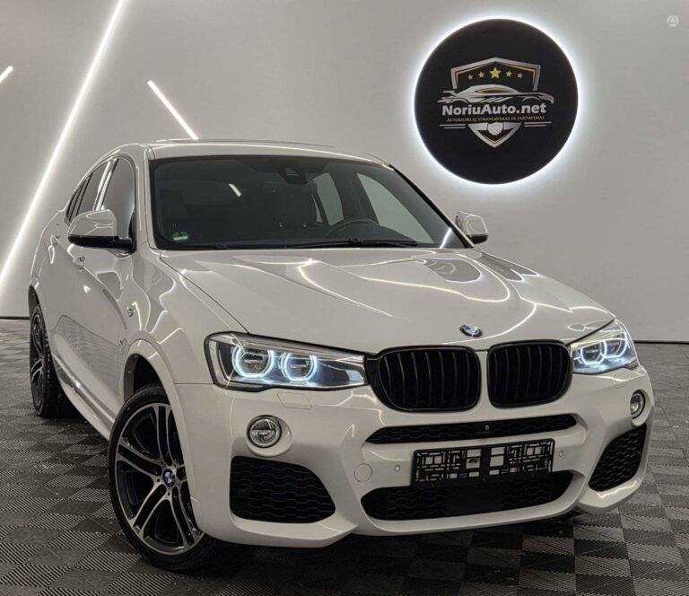 BMW X4 3.0 l., visureigis / krosoveris